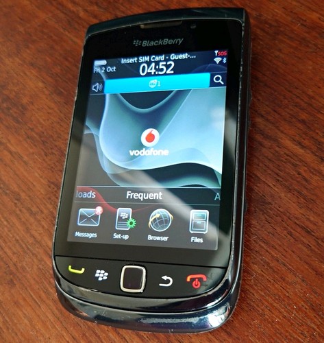 Black boxed blackberry - black,