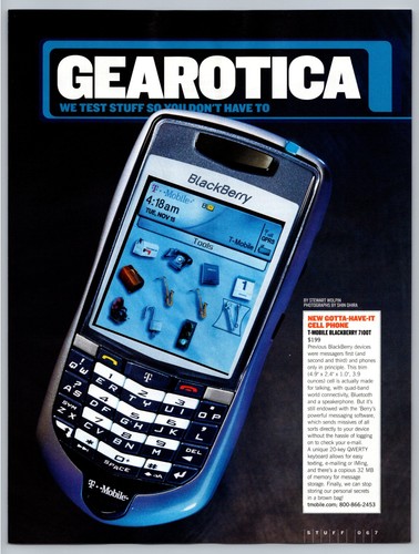 Mobile blackberry 7100t - 7100t, cell